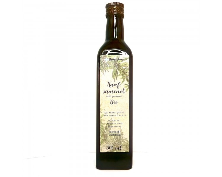 Aceite de semilla de cáñamo BIO