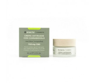 CREMA FACIAL ANTIARRUGAS CON CBD (700 mg)